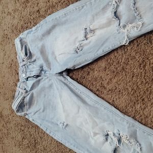 Nobo light wash straight leg jeans